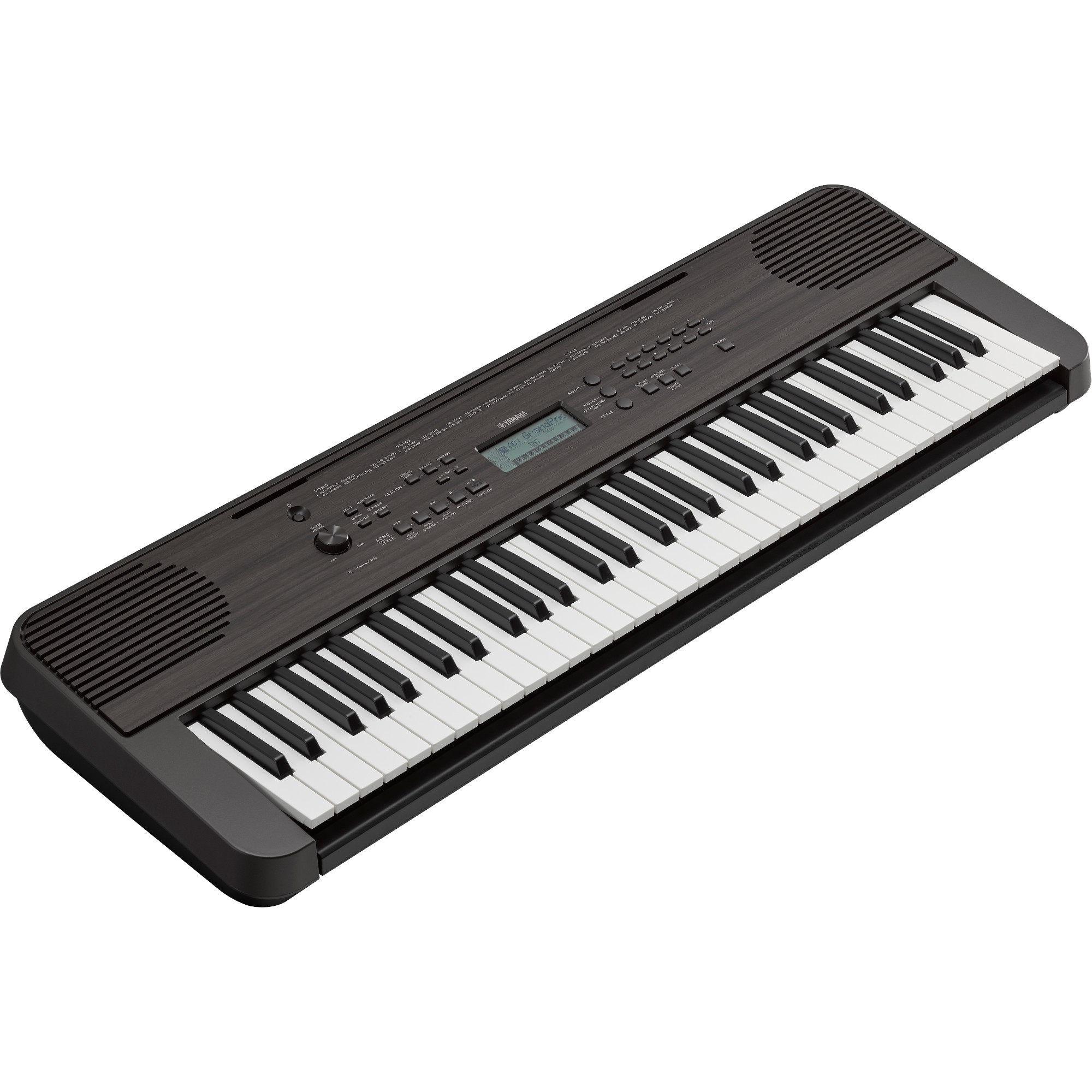 Yamaha PSRE360 DW Dark Walnut keyboard 61 toetsen